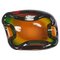 Mid-Century Submerged Murano Green Glass & Amber Shades Bowl by Flavio Poli, 1960 1