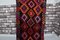 Long Vintage Geometric Design Narrow Rug 2