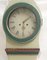 Antique Swedish Folk Art Sage Green Mora Clock, 1800s, Image 2