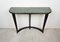 Green Marble, Wood & Brass Console Table by Guglielmo Ulrich, Italy, 1940s 16