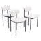 Dutch White Alpha Chairs by Rudolf Wolf for Meander, 1960s, Set of 3 1