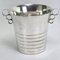 Art Deco Silver Plated Ice Bucket Champagne Cooler, Image 1