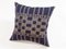 Minna Decorative Cushion in Indigo Blue by Nzuri Textiles 1