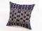 Minna Decorative Cushion in Indigo Blue by Nzuri Textiles, Image 1