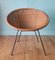 Mid-Century English Rattan Chair, 1960s 1