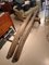 Antiker Schraubstock aus Ulmenholz mit handgewickelter Schraube 12