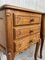 Louis XVI Style Nightstands with 3 Drawers and Cabriole Legs, Set of 2 9