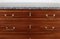 18th Century Louis XVI Solid Mahogany Chest of Drawers by F. Bury, Image 8