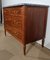 18th Century Louis XVI Solid Mahogany Chest of Drawers by F. Bury, Image 9