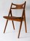 Chaises Sawbuck CH-29 en Teck par Hans J. Wegner pour Carl Hansen & Søn, Danemark, Set de 4 15