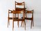 Sedie CH-29 in teak di Hans J. Wegner per Carl Hansen & Søn, Danimarca, set di 4, Immagine 4