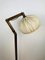 Lámpara de pie escandinava vintage de madera, Imagen 8