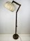 Skandinavische Vintage Stehlampe aus Holz 1