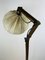 Skandinavische Vintage Stehlampe aus Holz 14