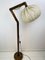Lámpara de pie escandinava vintage de madera, Imagen 11