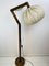 Vintage Scandinavian Wooden Floor Lamp 11