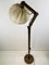 Skandinavische Vintage Stehlampe aus Holz 12