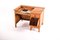 Mid-Century Portuguese Oak Desk from Olaio, 1950s, Image 9