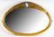 Specchio Art Déco in legno dorato, Immagine 1