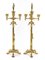 19th Century Gilt Bronze Torches by F Barbedienne, Set of 2 1