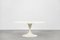 Scandinavian Modern Space Age White Round Centrum 50 Table from IKEA, 1972, Image 1