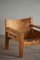 Swedish Pine & Leather Easy Chair in the Style of Karin Mobring, 1970s, Image 11