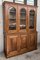 Early 20th Century Spanish Pine Bookcase or Vitrine with Three Arch Glass Doors, Image 2