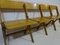 Solid Beech Church Folding Chairs, 1950s 10