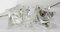 Französische Saint Louis Kristallglas Tischlampen, 1960er, 2er Set 5