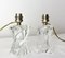 French Saint Louis Crystal Table Lamps, 1960s, Set of 2 1