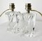 French Saint Louis Crystal Table Lamps, 1960s, Set of 2 3