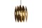 Brass Kastor Pendant Lamp by John Hammerborg for Fog & Mørup, Image 1