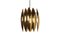 Brass Kastor Pendant Lamp by John Hammerborg for Fog & Mørup 3