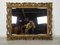 Antique Carved Oak Mirror 2