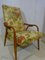 Floral Print Lounge Chair from Ton, 1960s 4