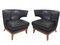 Club chair Savoy in pelle di Andrew Martin, Regno Unito, set di 2, Immagine 1