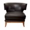 English Leather Savoy Club Chair by Andrew Martin, Set of 2 8