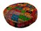 Moroccan Style Colorful Puffs, Set of 2, Image 8