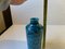 Blue Italian Ceramic Vase in the Style of Guido Gambone 6