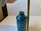 Blue Italian Ceramic Vase in the Style of Guido Gambone, Image 6