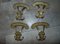 Vintage Brass Hangers, 1960 / 70s, Set of 4 5