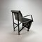 Postmodern Bended Aluminium & Steel Side Chair, 1980s 8