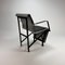 Postmodern Bended Aluminium & Steel Side Chair, 1980s 7