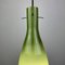 Mid-Century Green Murano Glass Pendant Lamp from Vistosi, Italy, 1960s, Image 7