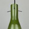 Mid-Century Green Murano Glass Pendant Lamp from Vistosi, Italy, 1960s 10