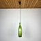 Mid-Century Green Murano Glass Pendant Lamp from Vistosi, Italy, 1960s 2