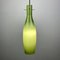 Mid-Century Green Murano Glass Pendant Lamp from Vistosi, Italy, 1960s 3