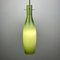 Mid-Century Green Murano Glass Pendant Lamp from Vistosi, Italy, 1960s, Image 3