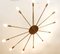 Lampade da soffitto Sputnik in ottone, Immagine 18