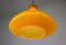 Vintage Yellow Glass Pendant Lamp, Image 6